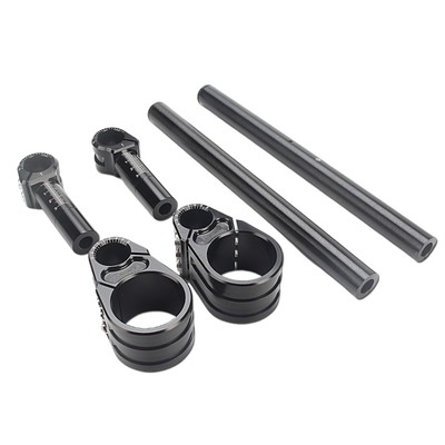 #ad Adjustable 43mm CNC Riser Clip On Handlebar 22mm for BMW R NINE T Pure 2014 2019 $164.68