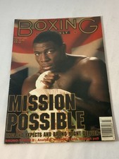 Vintage 1996 BOXING MONTHLY Magazine March Vol 7 No 11 Frank Bruno
