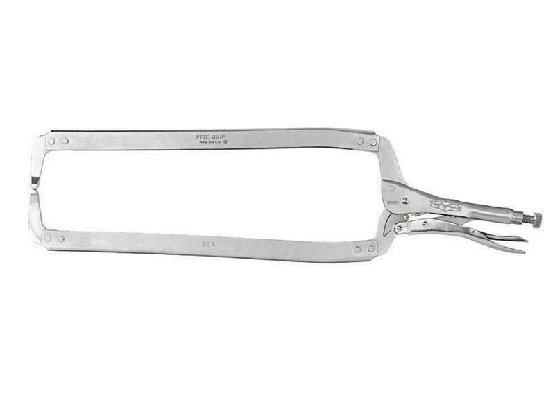 Irwin Vise-Grip 24R Locking C Clamp Regular Tip 600Mm (24In) VIS24R