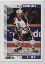 1992-93 Score Luke Richardson #62 i3a