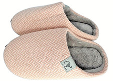 Indoor  Home Women's Memory Foam Slip-on Slippers-NEW