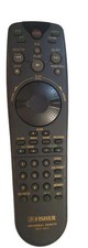 FISHER RVR-4911 Universal REMOTE CONTROL OEM, For TV/VCR.