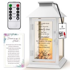 Memorial Lantern Bereavement Gifts in Memory of Loved One - Remembrance Sympa...