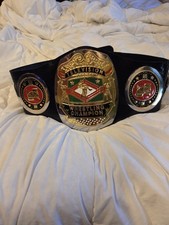 NWA Television Wrestling  World Heavyweight Wrestling Champion Belt 4mm