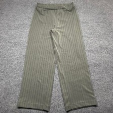 Elie Tahari Striped Wide Leg Pants Size Medium Womens