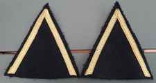Galons de Manche anciens or Uniforme Armée ou Gendarmerie ORIGINAL