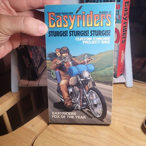 RARE (3) EASYRIDERS VIDEO MAGAZINE No 22, 23 & 24 Pre-Owned VHS 1988 BIKER VIDEO - Picture 5 of 14