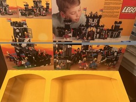 LEGOLAND vintage (6085) BLACK MONARCH CASTLE Box Only Read Details