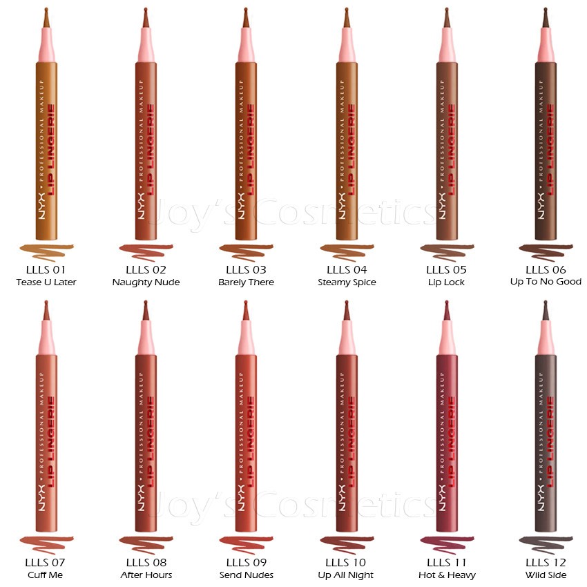 1 NYX Lip Lingerie Lip Liner Stain Felt Tip 