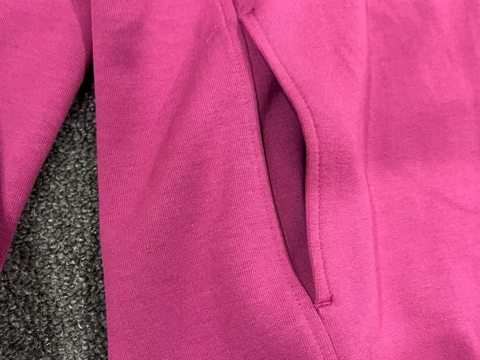 Sudadera con Capucha Uniqlo Rosa Cremallera Completa con Bolsillos Talla Grande Foto 2 de 4