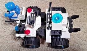 GENUINE LEGO SET 1621 LUNAR MPV VEHICLE COMPLETE BUILD NO BOX NO INSTRUCTIONS