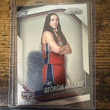 Georgia Amoore 2025 Panini Prizm WNBA #103 True Rookie - Washington Mystics RC