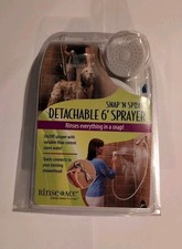 Rinse Ace Snap N Spray Detachable 6ft Shower Sprayer Hose Kit