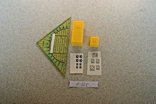 2er Set Briefkasten Postkasten versch. Größen 1:18 1:22,5 1:24 1:45 1:32 1:35 - Bild 5 von 7