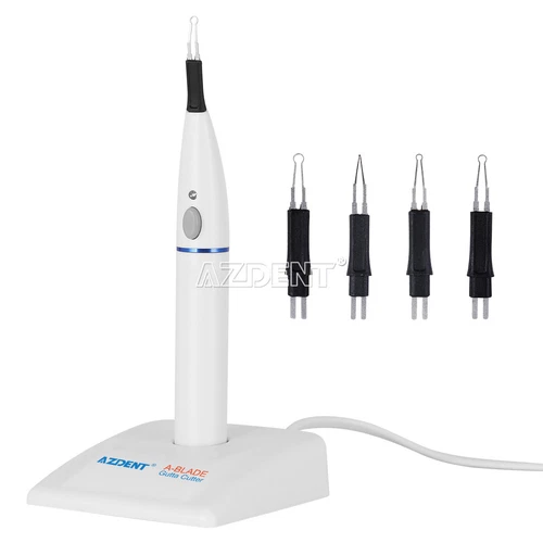 AZDENT Dental Wireless Gutta Percha Teeth Tooth Gum Cutter + 4 Tips