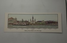 Historic New Orleans On the Mississippi  Vint...