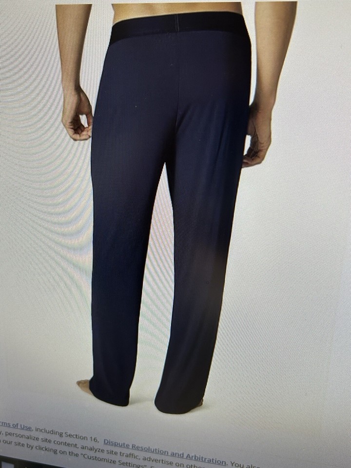 Tommy John Sleep Pant S NWT 64.00 Second Skin Navy Blue Second Skin