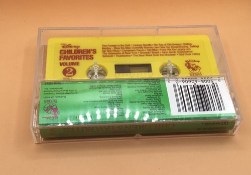 DISNEY Children's Favorite Vol. 2 CASSETTE 25 Classic Songs 1979 - Picture 3 of 7
