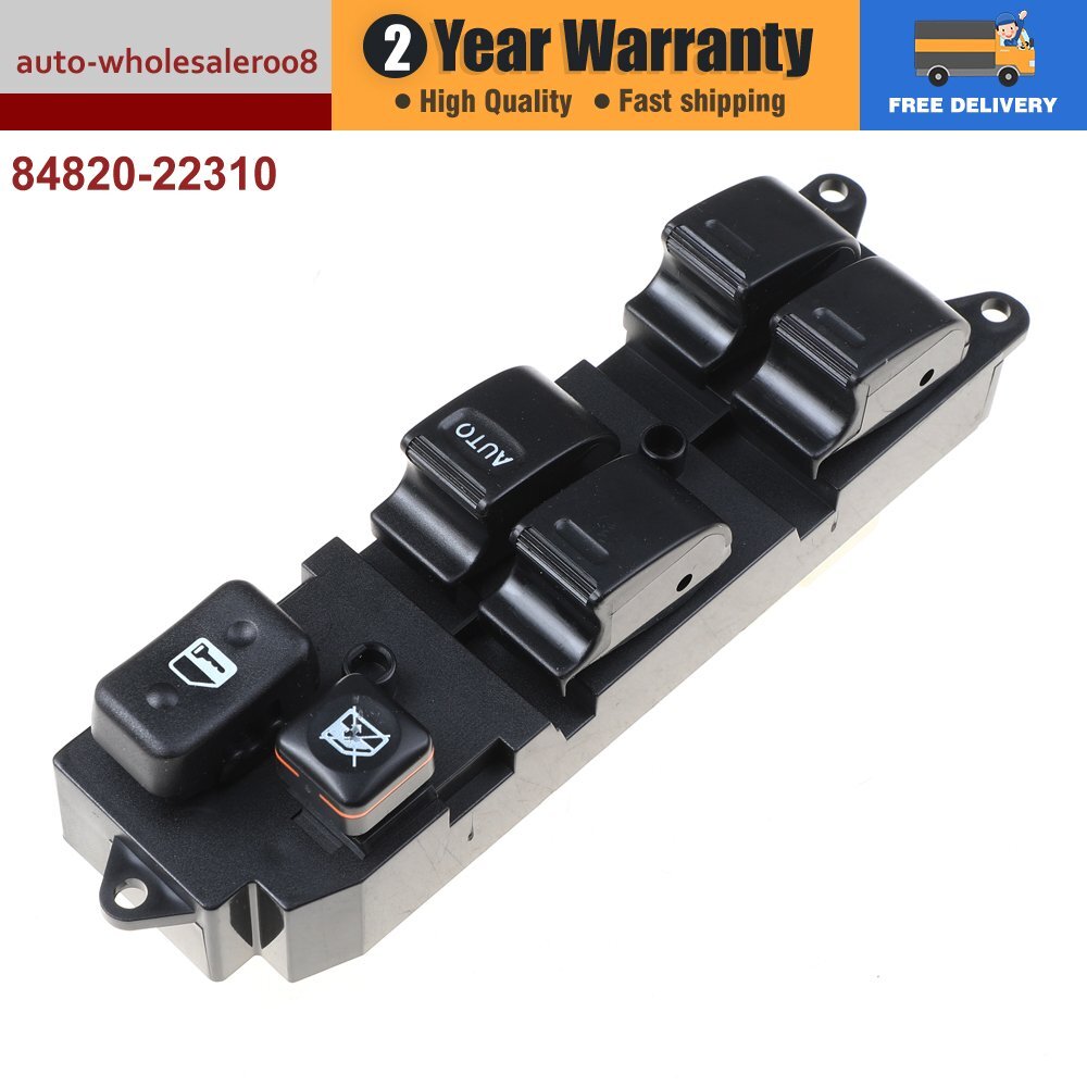 Power Window Master Control Switch For Toyota Land Cruiser 80 Series (1990-1998) - RH Drive, 14 Pin, Direct Fit