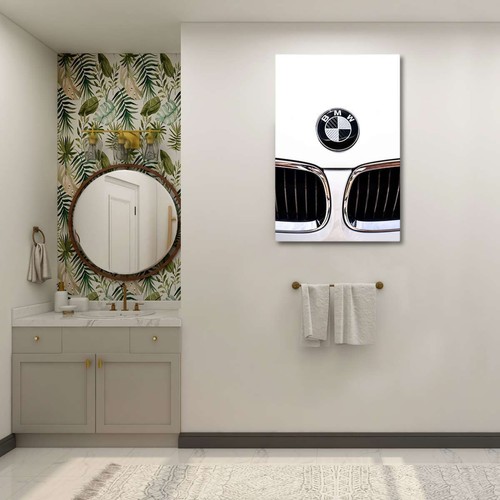 Lienzo Cuadro Mural Lienzo Impresión BMW Emblema y Parrilla No H5859_PC - Imagen 3 de 176