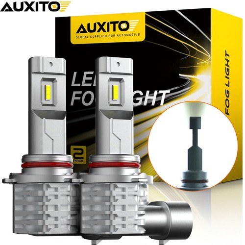 AUXITO LED Fog Light Bulbs 9145 H10 9140 White for Ford F150 F250 F350 2004-2021