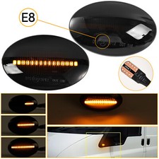 2 For Ford Transit Tourneo MK6 MK7 Ka Dynamic Side Indicator LED Repeater Lights