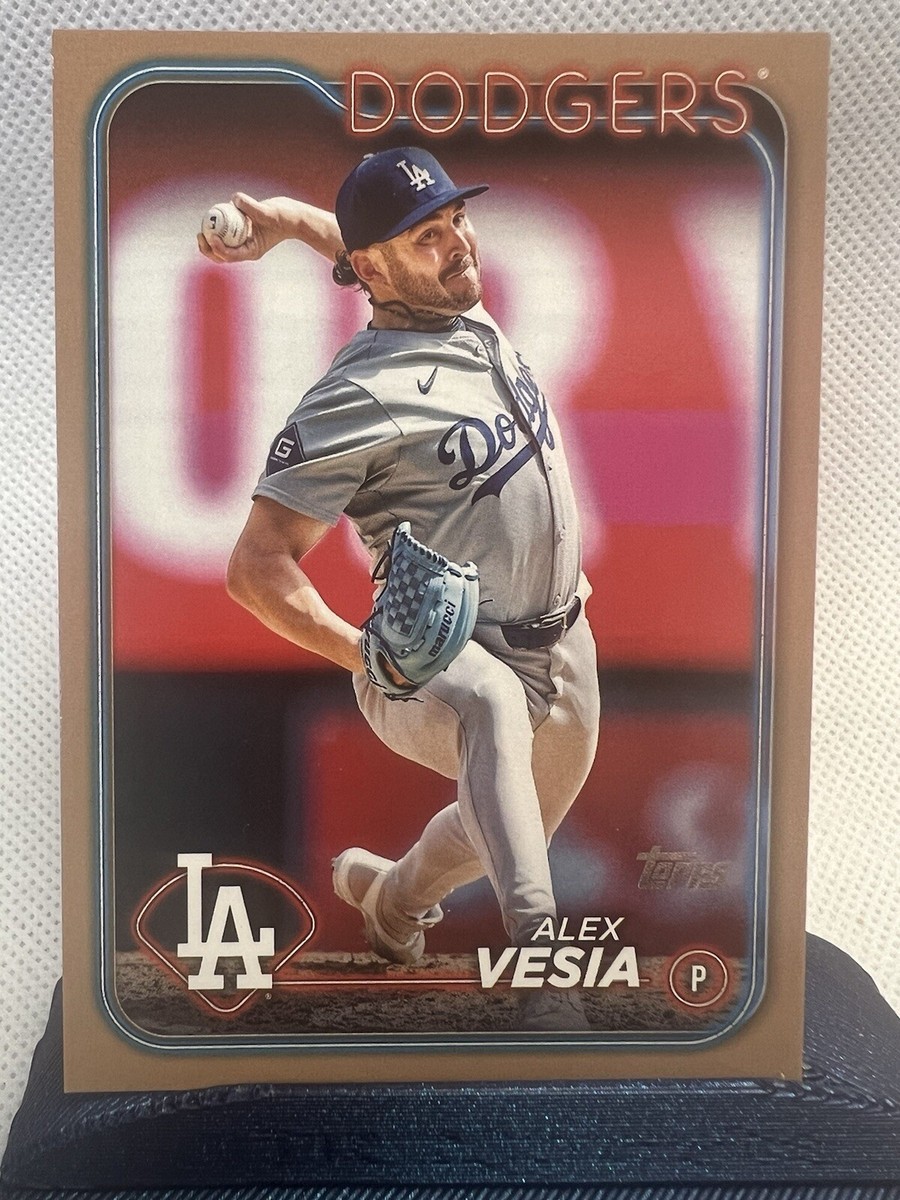 2024 TOPPS UPDATE BASEBALL GOLD /2024 ALEX VESIA LOS ANGELES
