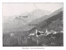 Villa Pellice - 1911 - Immagine storica ~13x10cm