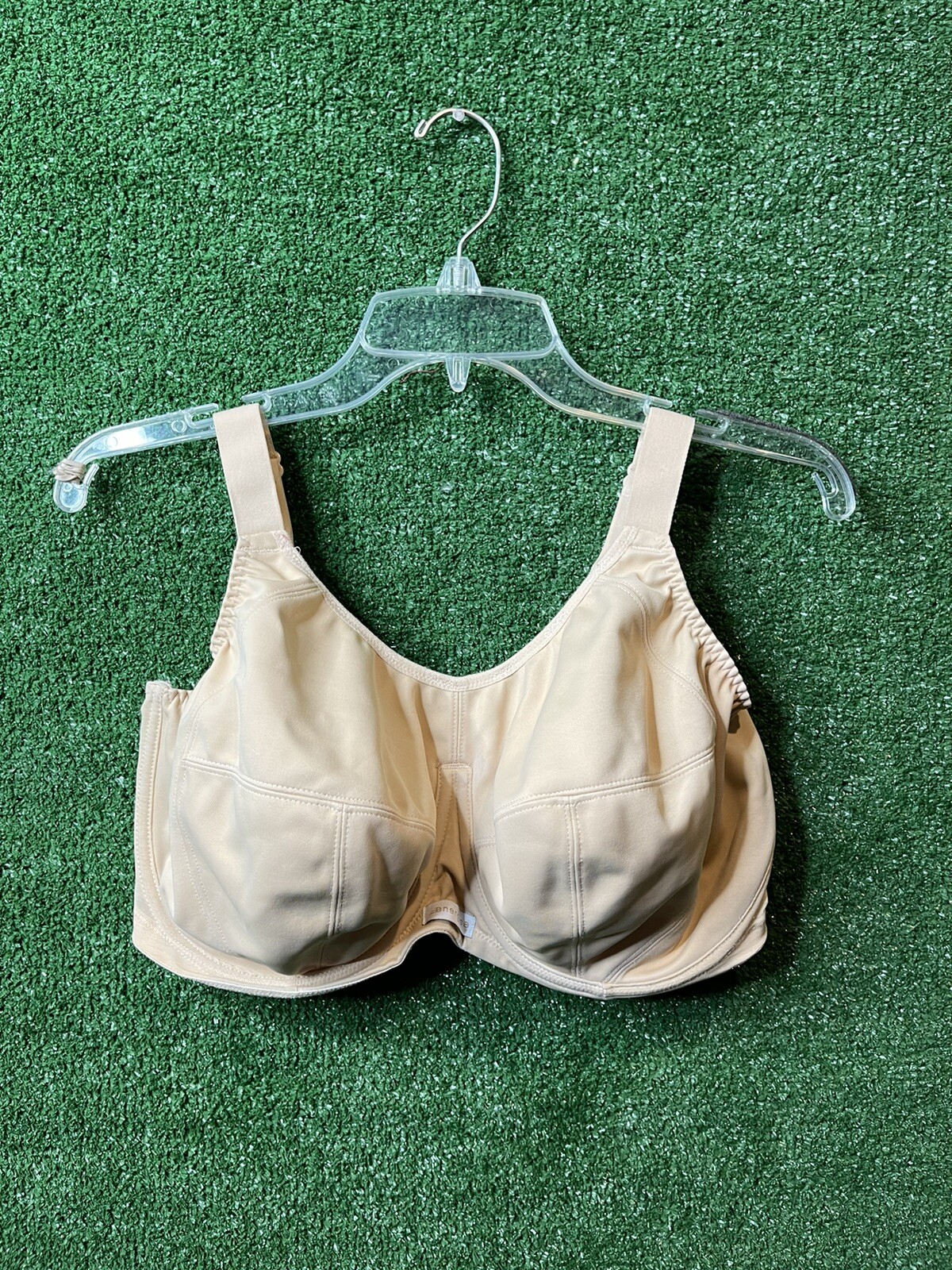 Elomi Figure Energise Underwire Workout Sports Bra Beige 36J 36GG $85  EL8040 | eBay