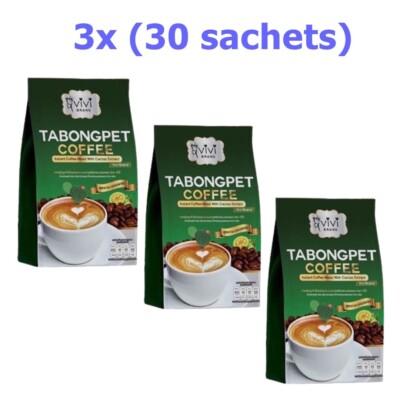 3x Kaffee Fatburner Kostenloser Kaktus Tabongpet Extrakt Abnehmen Zucker Instant