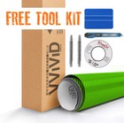 Carbon Fiber Texture Green Car & Truck Vinyls