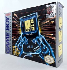 GAME BOY DMG-01 CONSOLE COMPLETE CIB w/ TETRIS  IPS LCD Backlit Screen Nintendo