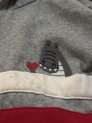 Gymboree Boys Alligator Valentines Day Pullover SZ 7 - Picture 6 of 7