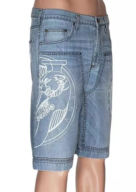 Versace VJC Blue Denim Shorts 48 (M) | eBay