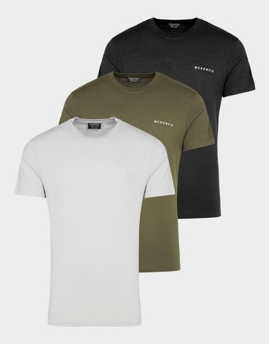 New McKenzie Men's 3-Pack Essential T 