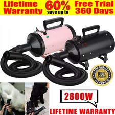 Dog Hair Dryer Blaster Pet Grooming Hair Dryer High Velocity Dryer Low Noise
