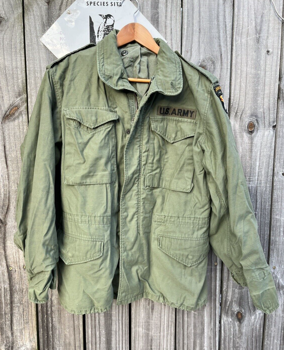 Original Olive Drab M-65 Field Jacket M-65 Small Regular 101st 