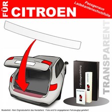 Lackschutzfolie Ladekante für Citroen C-Zero ab BJ 2009 Transparent