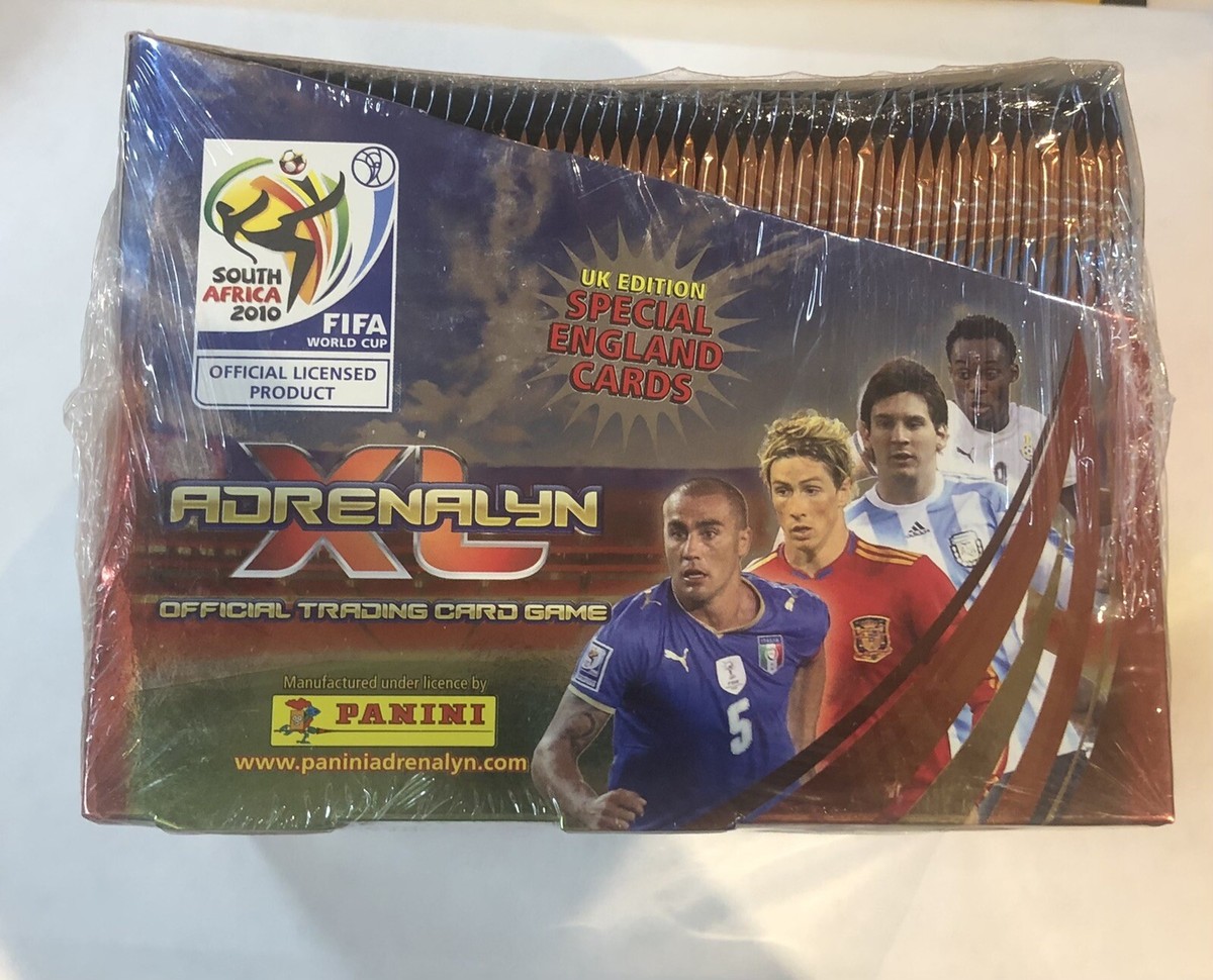 2010 PANINI XL ADRENALYN WORLD CUP UK EDITION TCG SEALED