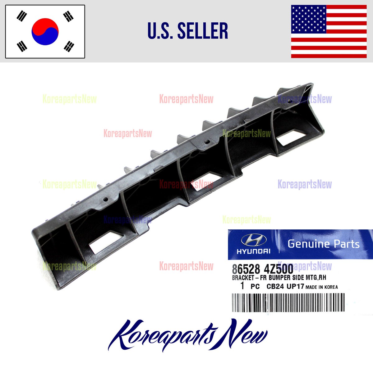 FRONT Bumper Bracket Retainer Right PASSENGR 865284Z500