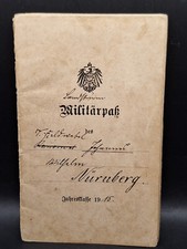 Militärpaß 1915 Fußartillerie Regiment 6 EK2 Arras Flandern Lothringen Somme