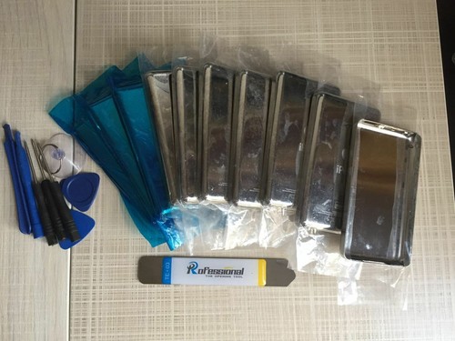 LOT 10X 128GB Back Plate iPod Classic 6/7th Housing Rear Thin Cover 128GB SILVER - Picture 5 of 12
