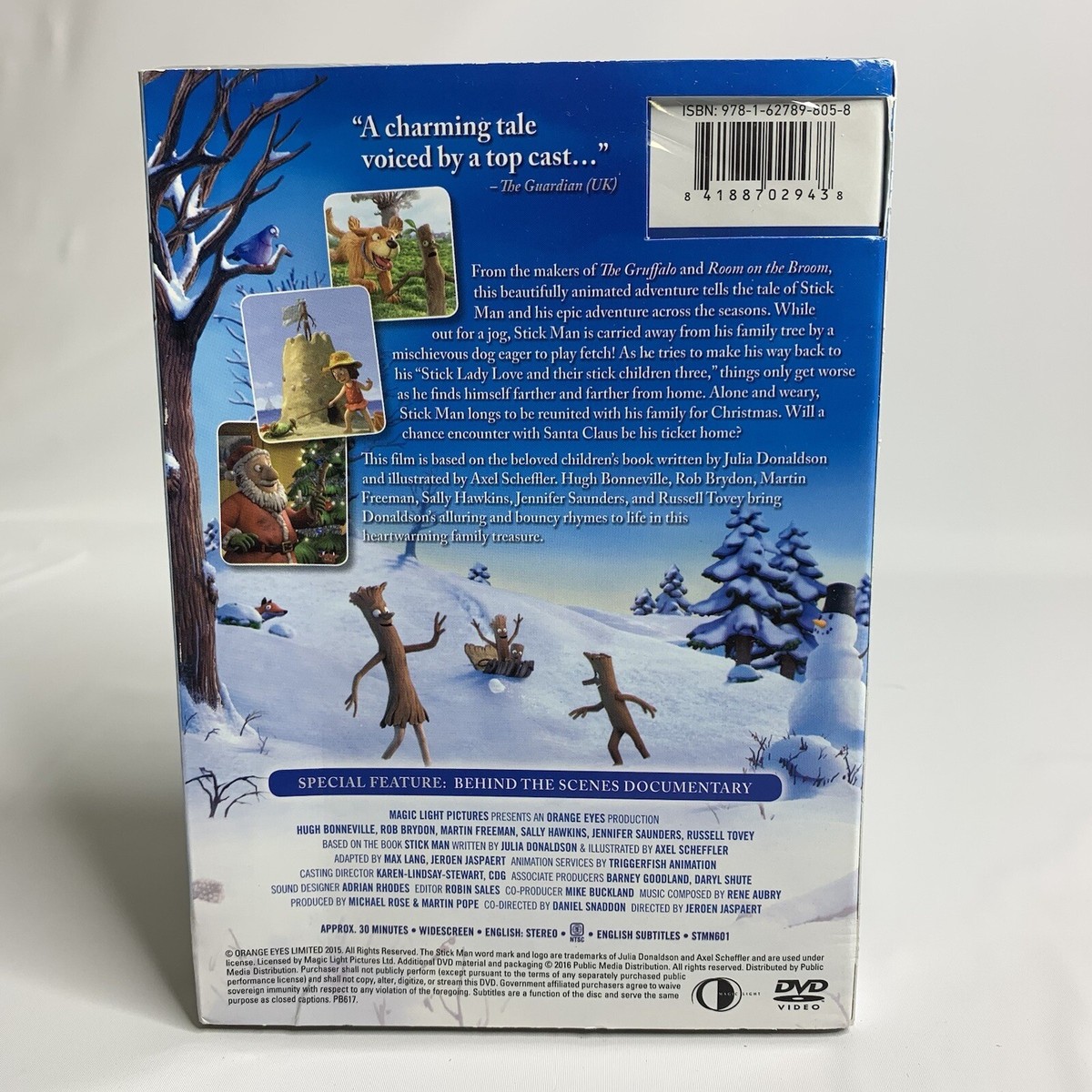 Stick Man DVD with Slip Case 2016 New Sealed 841887029438| eBay