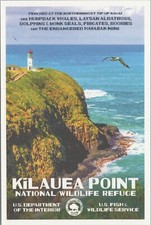 Postcard Kilauea Point National Wildlife Refuge Hawaii Robert Decker UNP 9821a