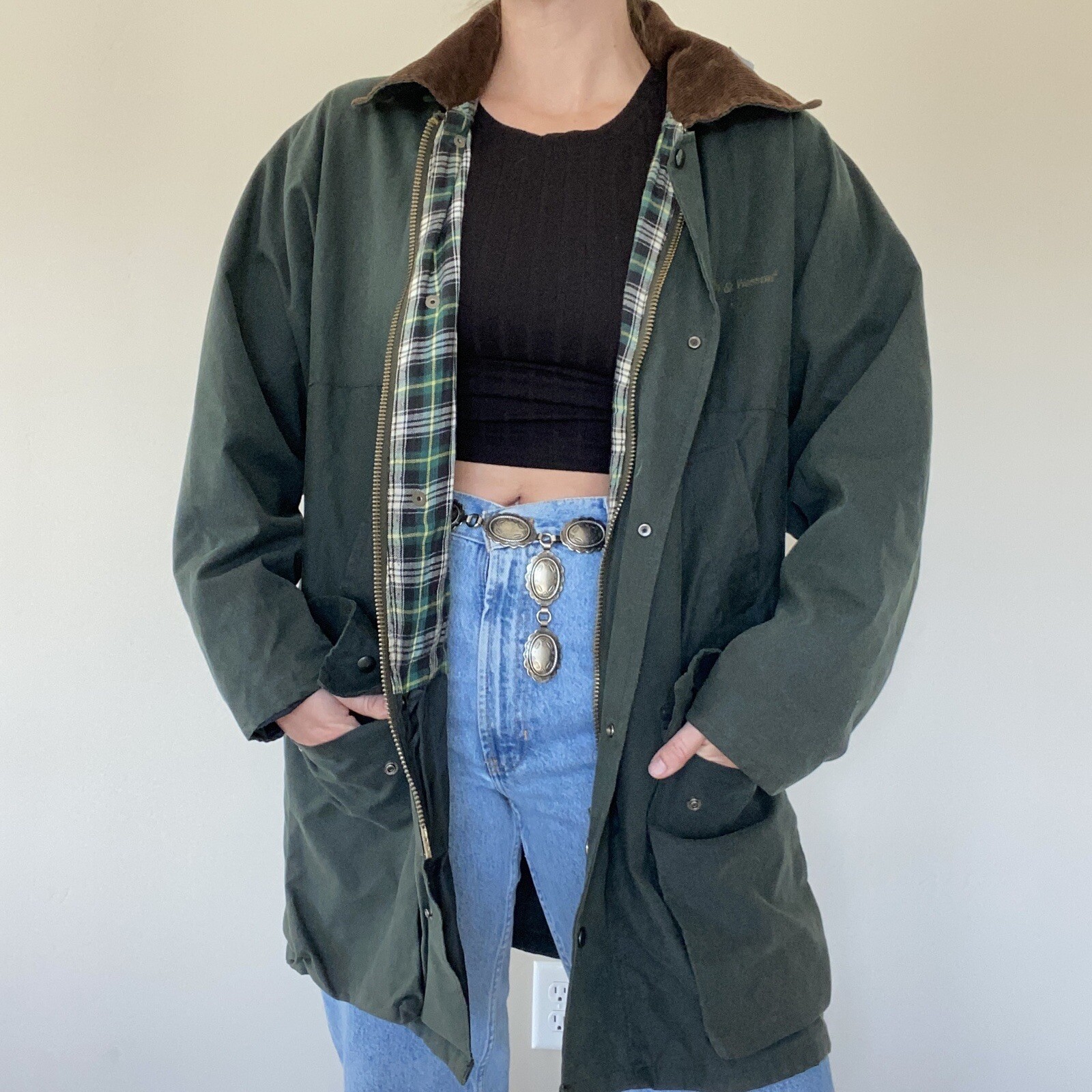 Vintage Smith & Wesson Oilskin Waxed Field Jacket Coa… Gem