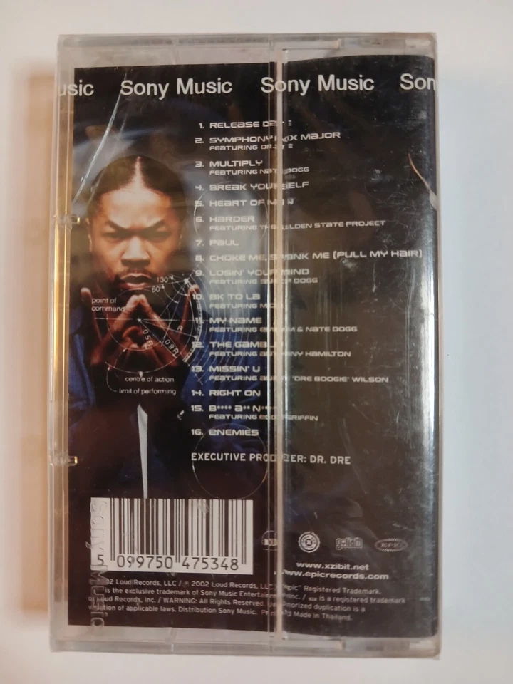 XZIBIT - MAN VS MACHINE - CASSETTE - THAI PRESSING - SEALED - SUPER RARE - Image 2 of 2