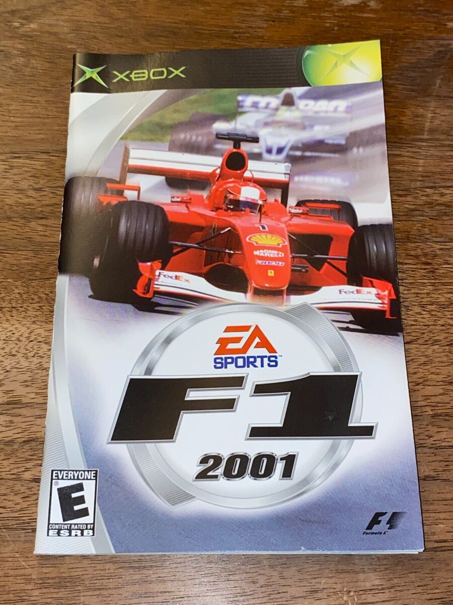 F1 2001 Formula One (Microsoft Xbox, 2001) NEAR MINT DISC F1 2001 Formula One (Microsoft Xbox, 2001) NEAR MINT DISC
