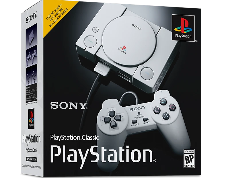 Brand New Sony PlayStation 1 PS1 Classic Games Edition Slim