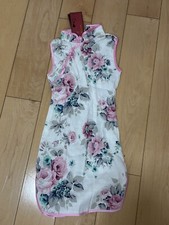 The Lady Of The Tang Family Chinese Cheongsam Qipao Floral Dress NEW/W Tags 