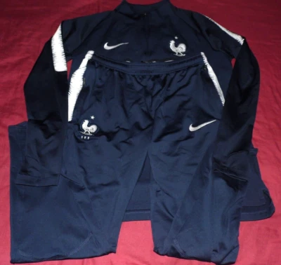 Survêtement(No Maillot)Football Entrainement Equipe France Saison 2017/2018 T M - Photo 1/4